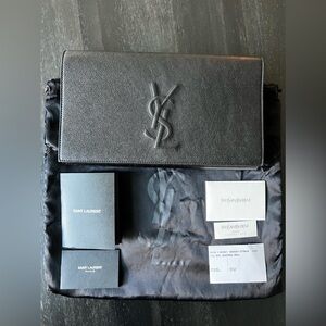 Authentic YSL Saint Laurent Monogram Large Belle Du Jour